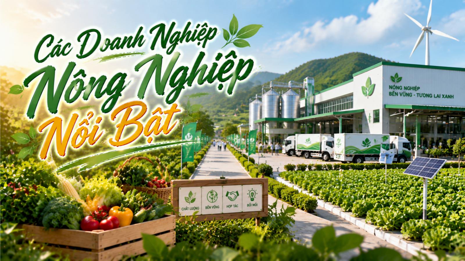 Các doanh nghiệp nông nghiệp nổi bật