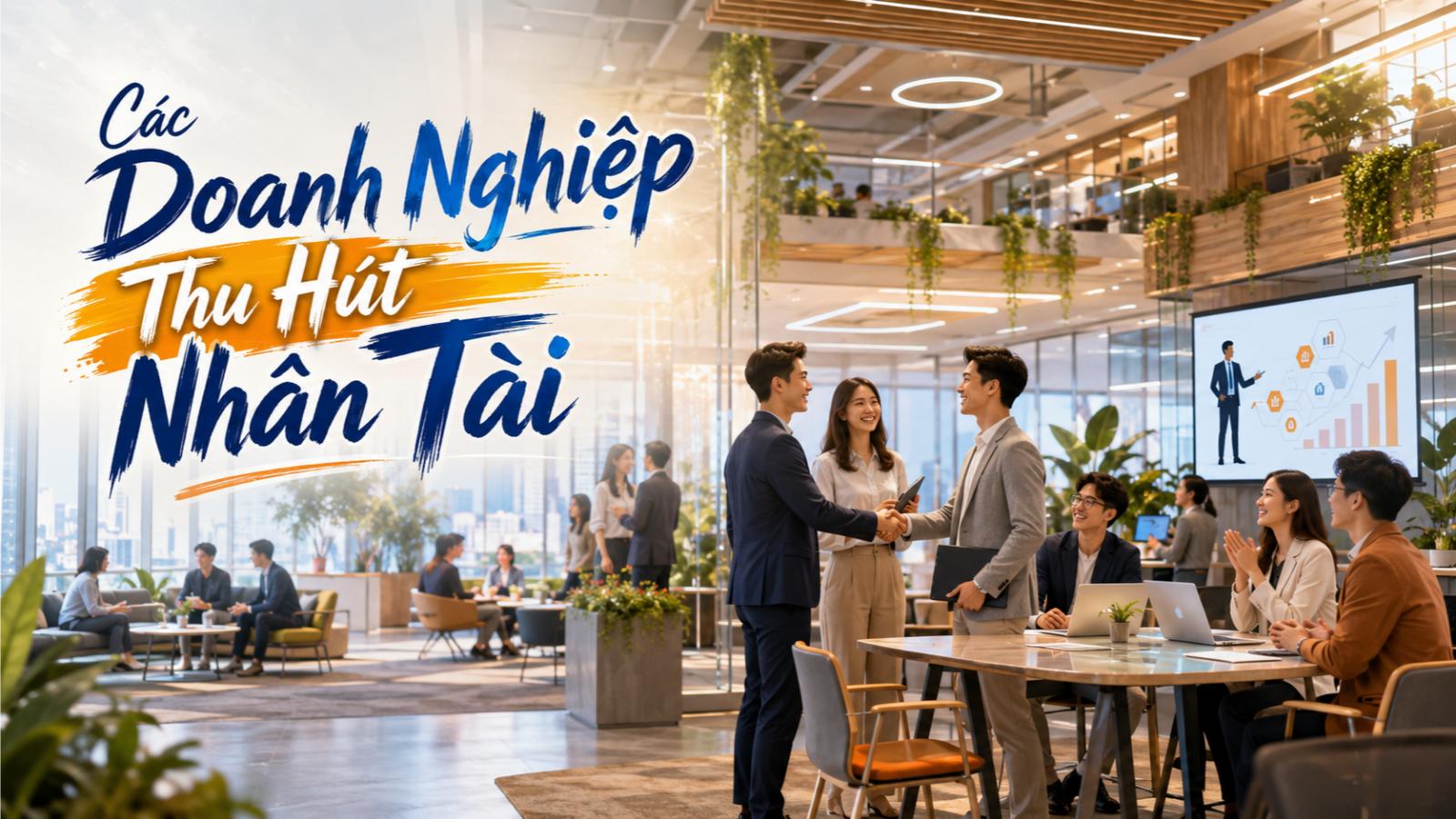 Các doanh nghiệp thu hút nhân tài