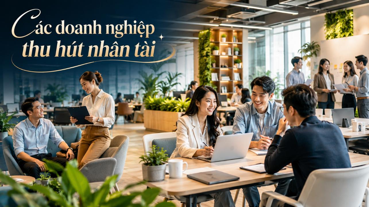 Các doanh nghiệp thu hút nhân tài