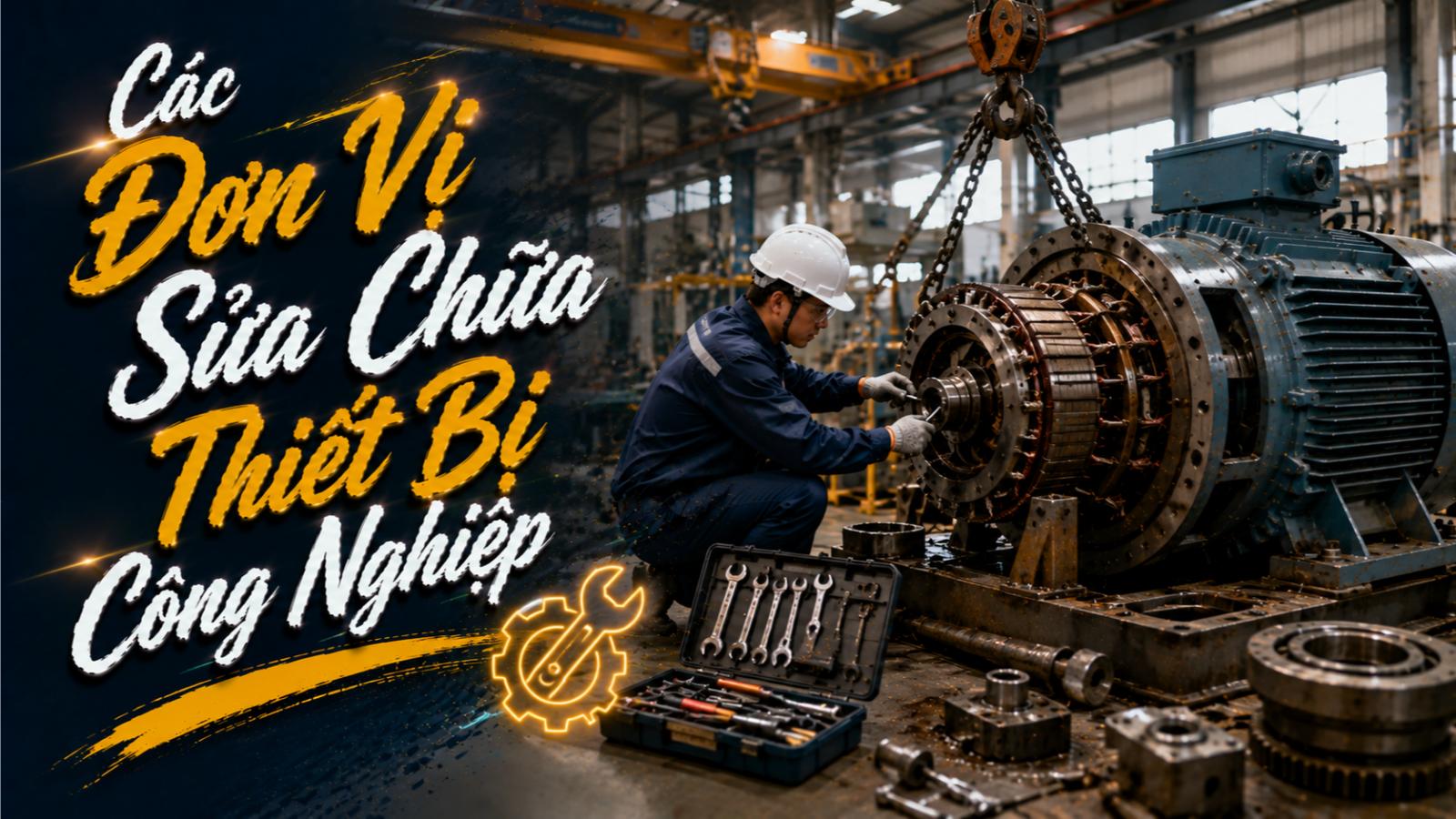 Các đơn vị sửa chữa thiết bị công nghiệp