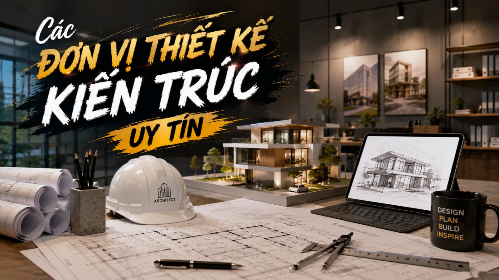 Các đơn vị thiết kế kiến trúc uy tín