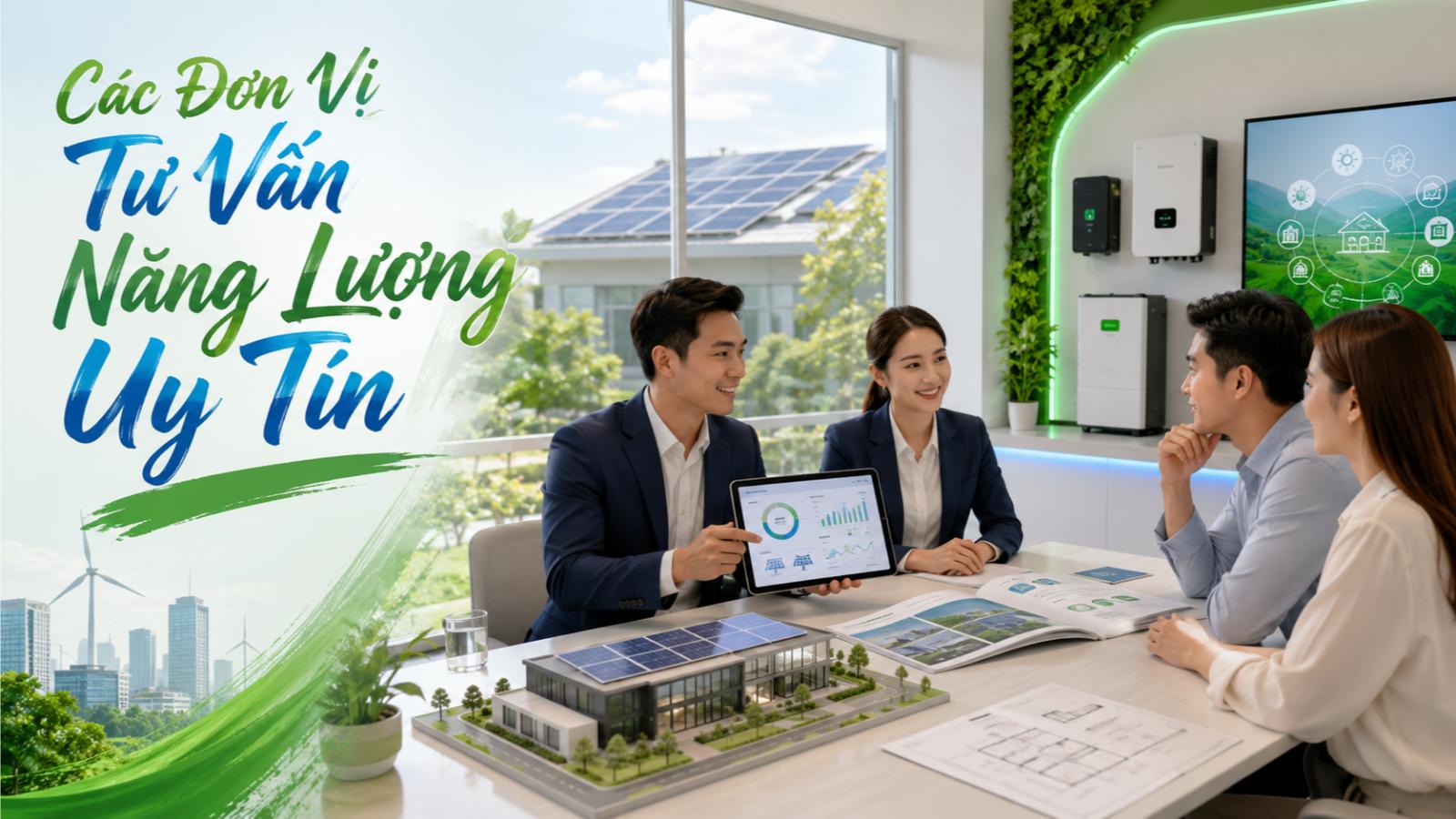 Các đơn vị tư vấn năng lượng uy tín cho doanh nghiệp