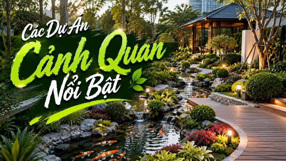 Các dự án cảnh quan nổi bật
