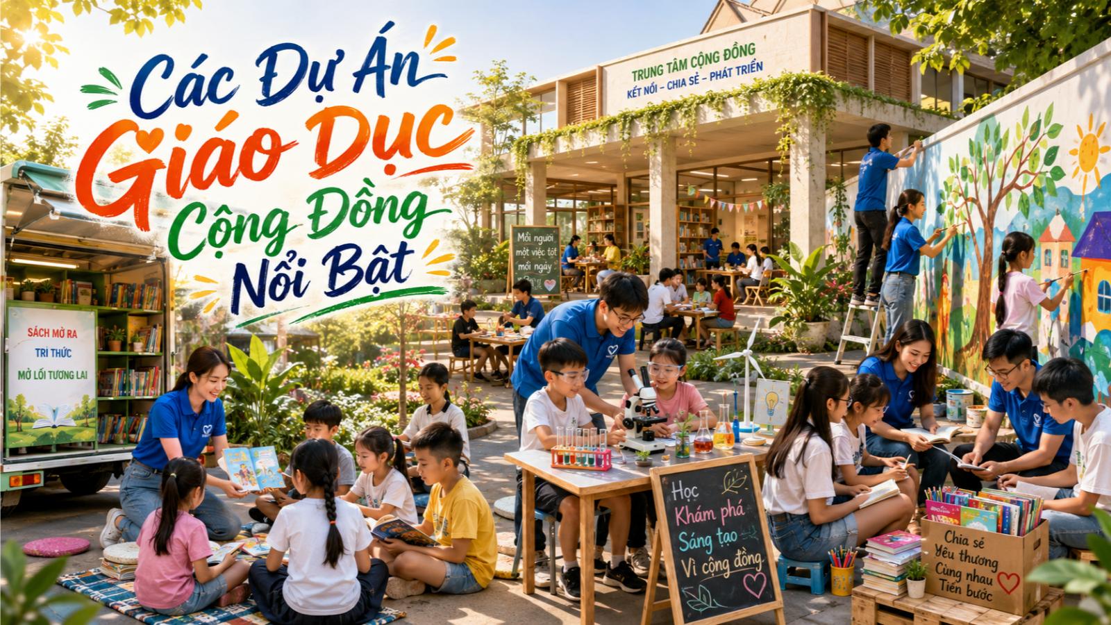 Các dự án giáo dục cộng đồng nổi bật