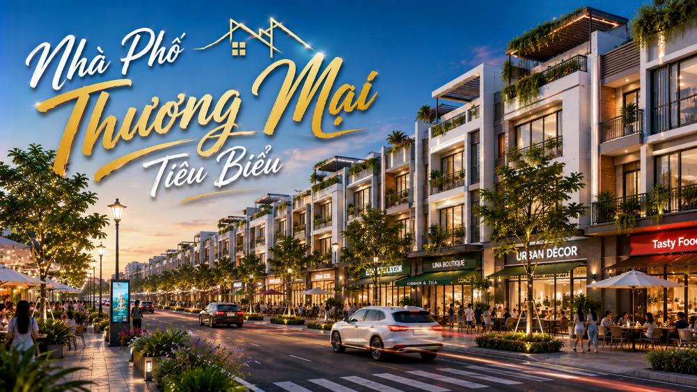 Các dự án nhà phố thương mại tiêu biểu