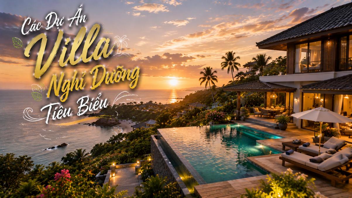 Các dự án villa nghỉ dưỡng tiêu biểu