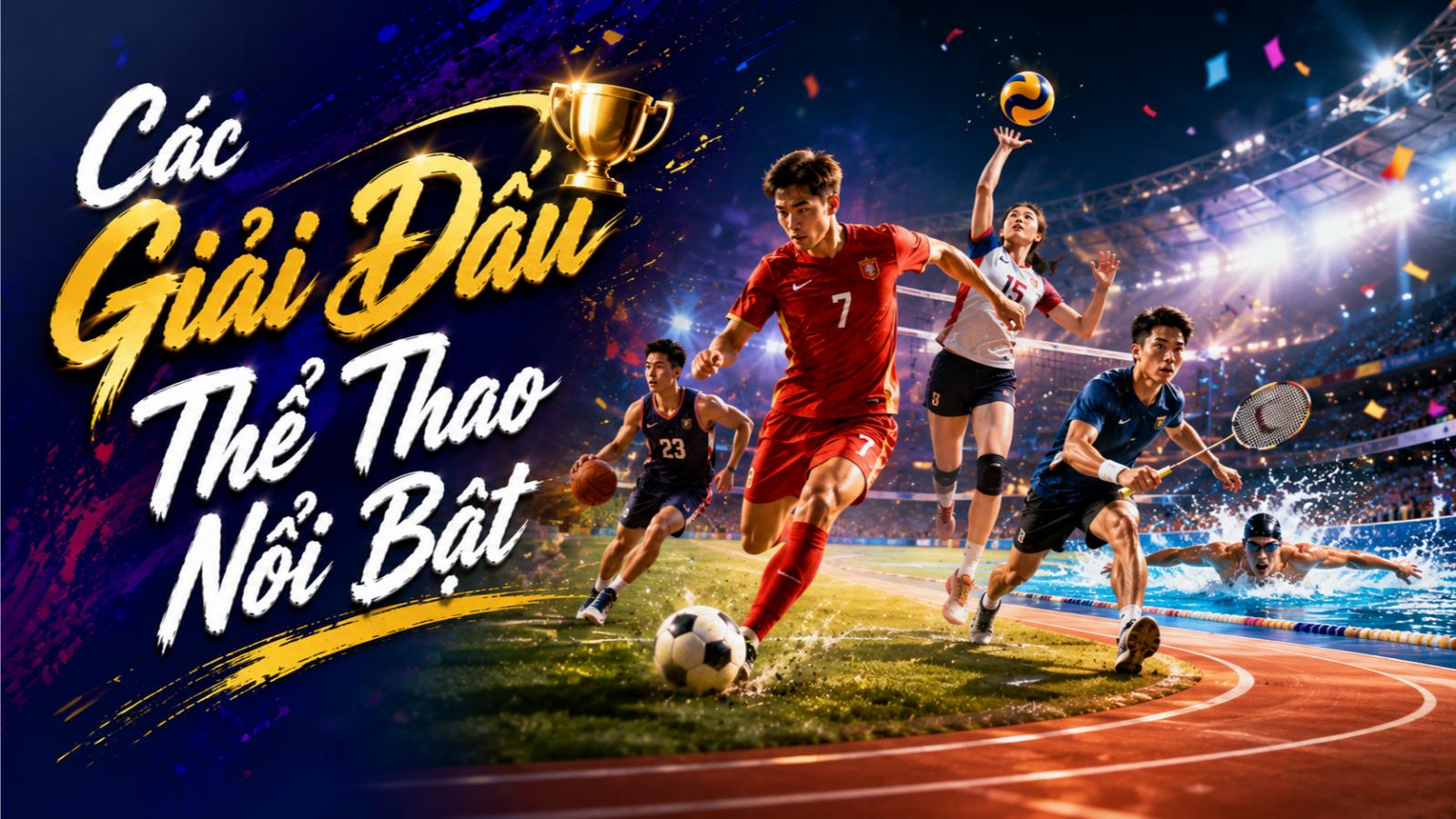 Các giải đấu thể thao nổi bật
