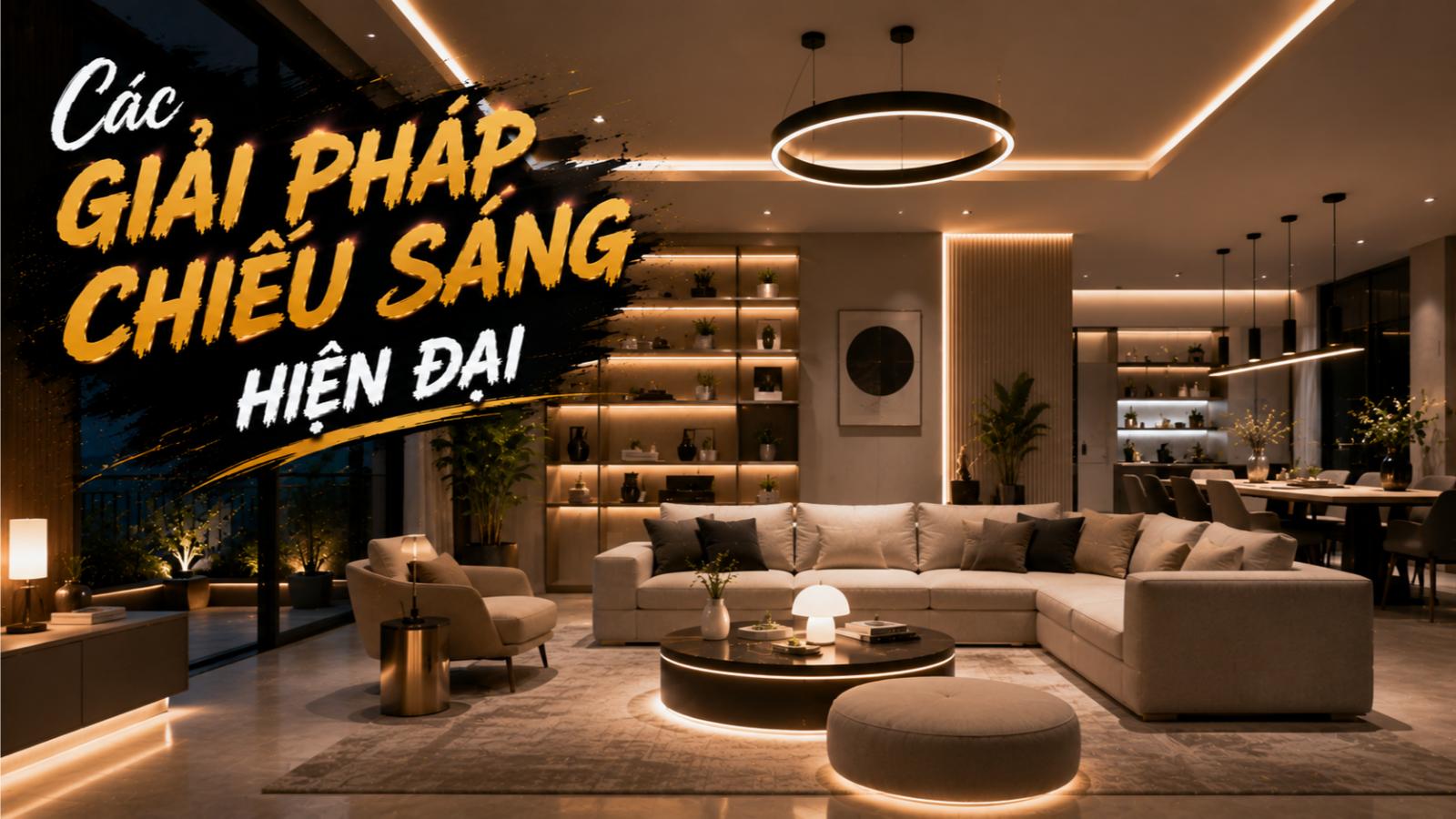 Các giải pháp chiếu sáng hiện đại