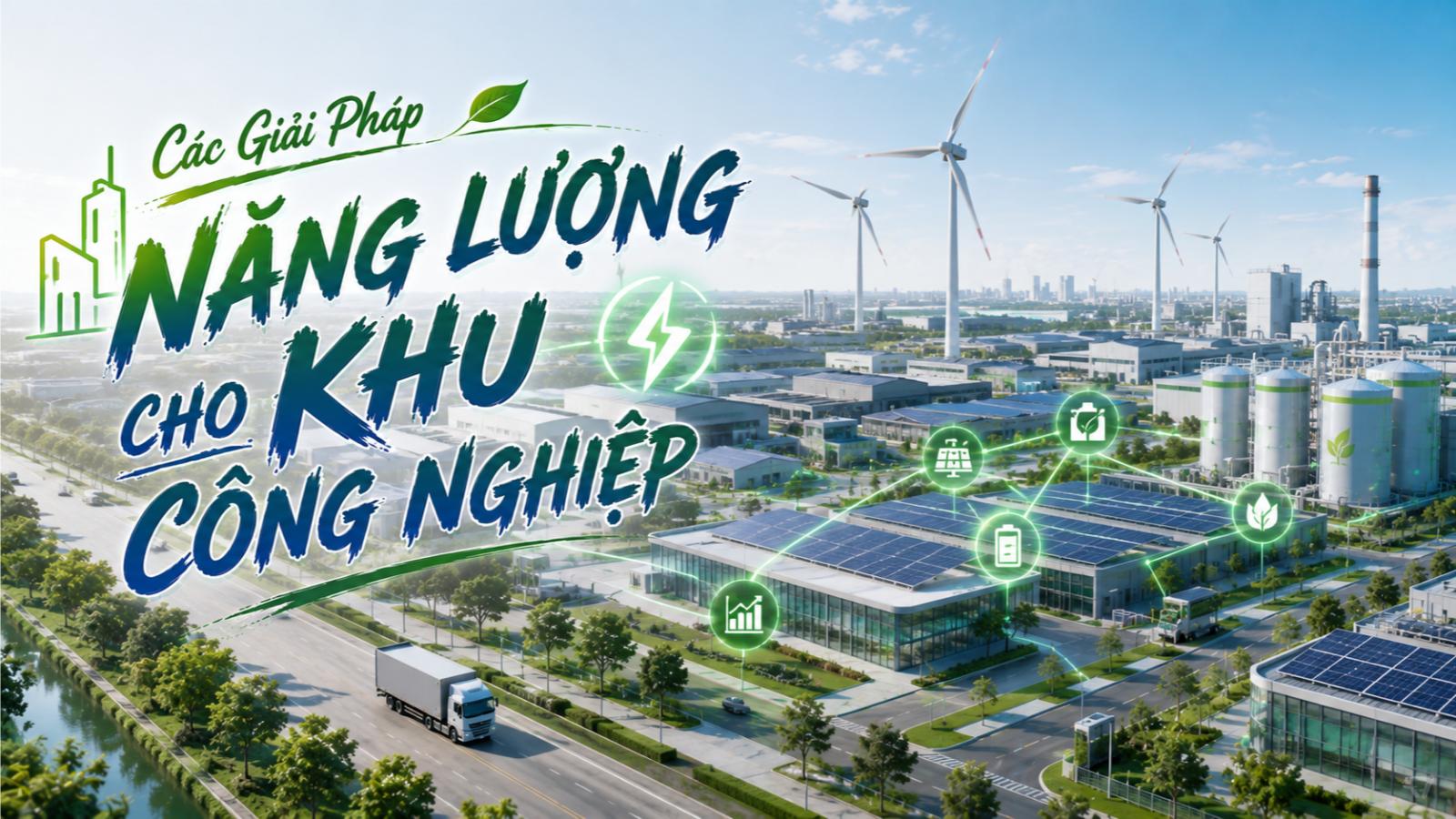 Các giải pháp năng lượng cho khu công nghiệp