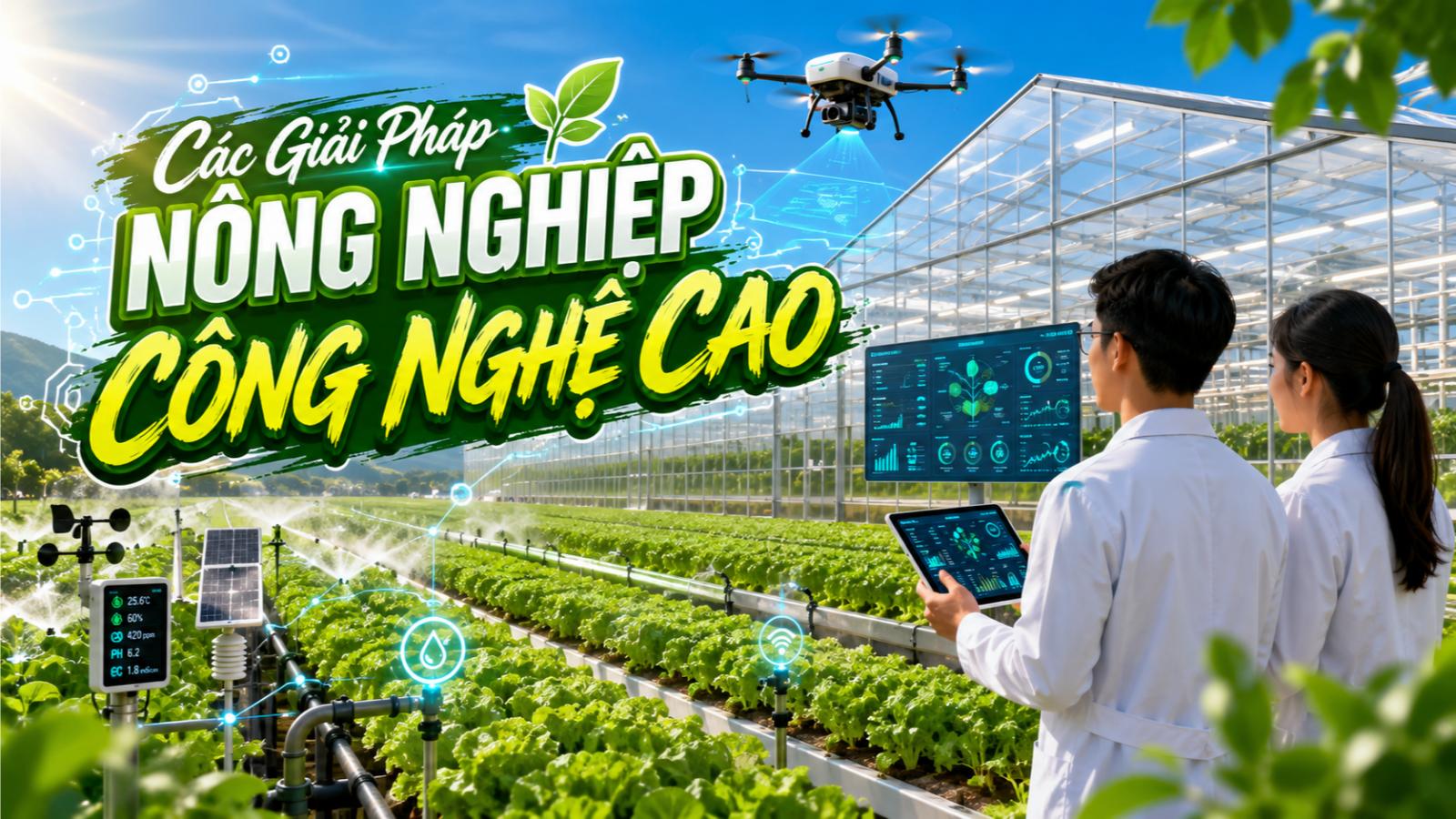 Các giải pháp nông nghiệp công nghệ cao