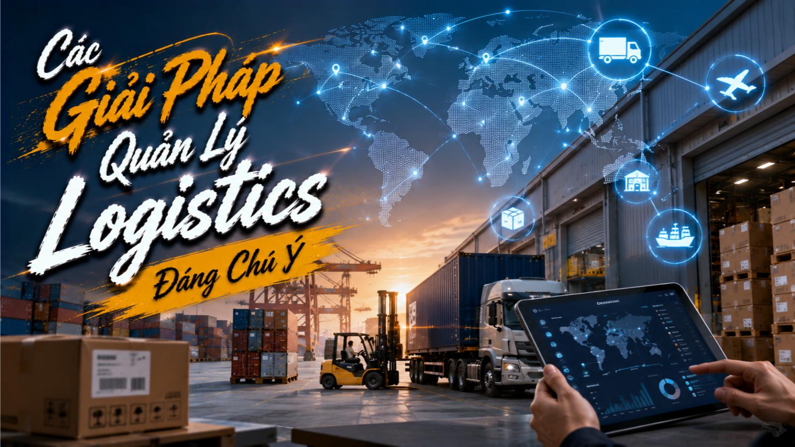 Các giải pháp quản lý logistics đáng chú ý