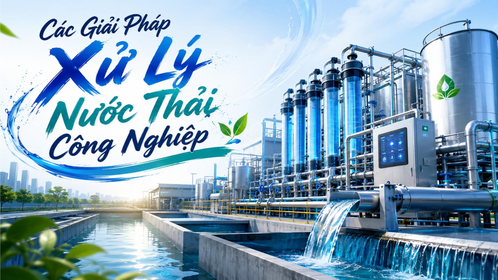 Các giải pháp xử lý nước thải công nghiệp