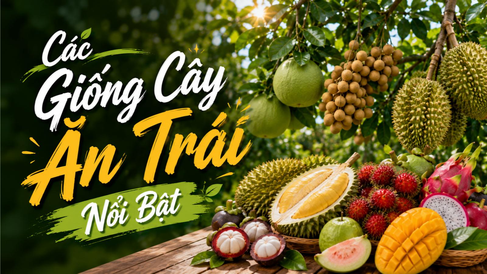 Các giống cây ăn trái nổi bật