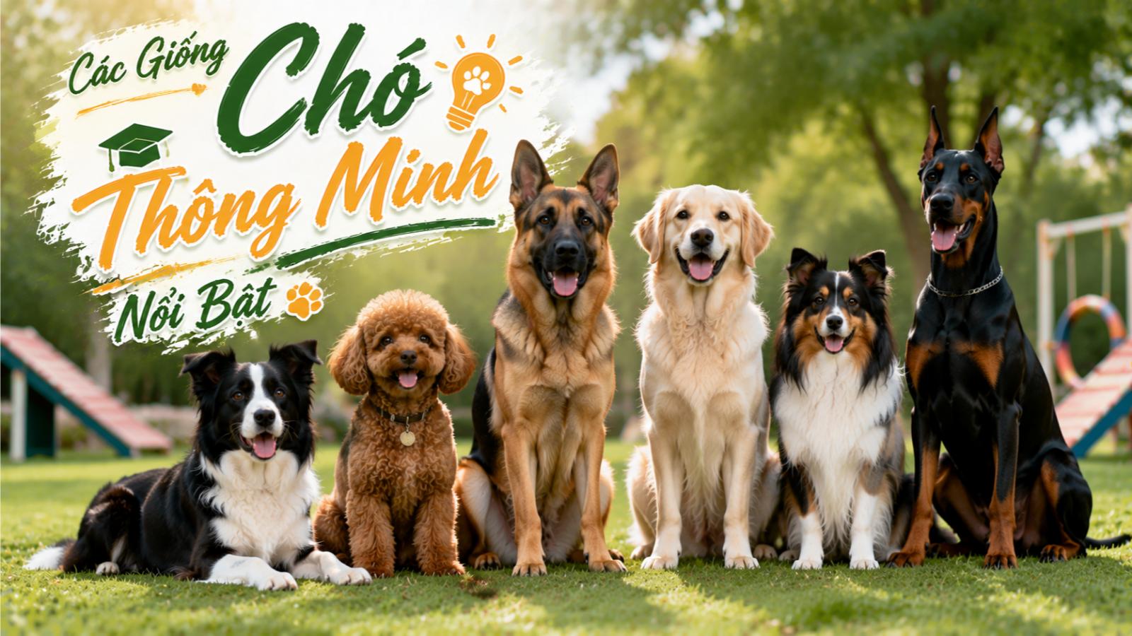 Các Giống Chó Thông Minh Nổi Bật