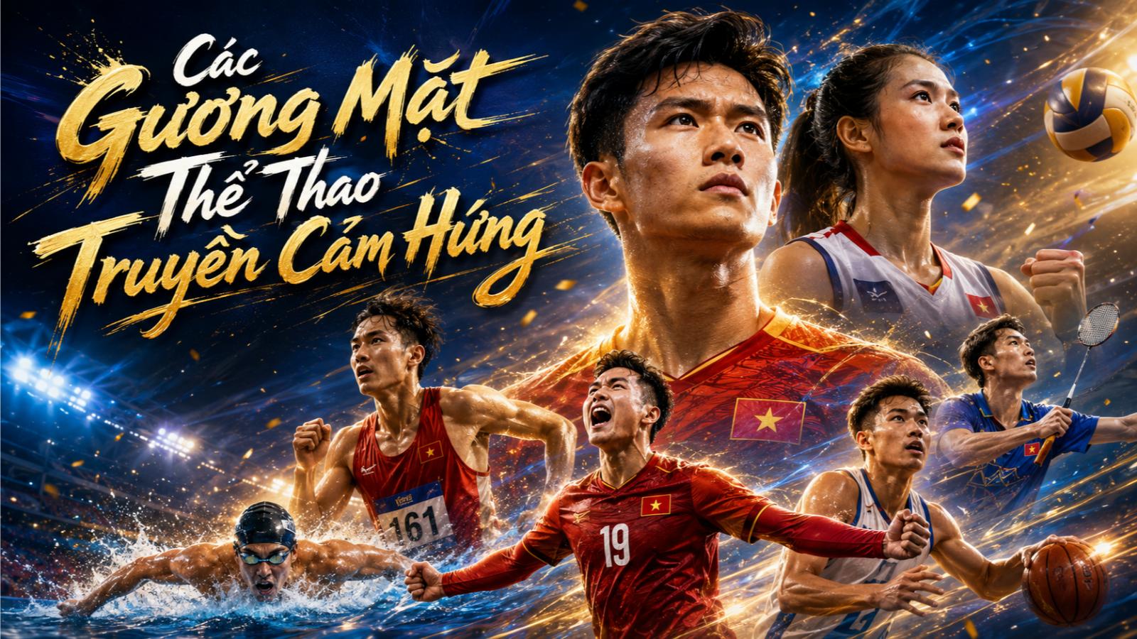 Các gương mặt thể thao truyền cảm hứng