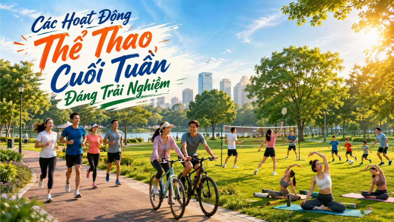 Các hoạt động thể thao cuối tuần đáng trải nghiệm