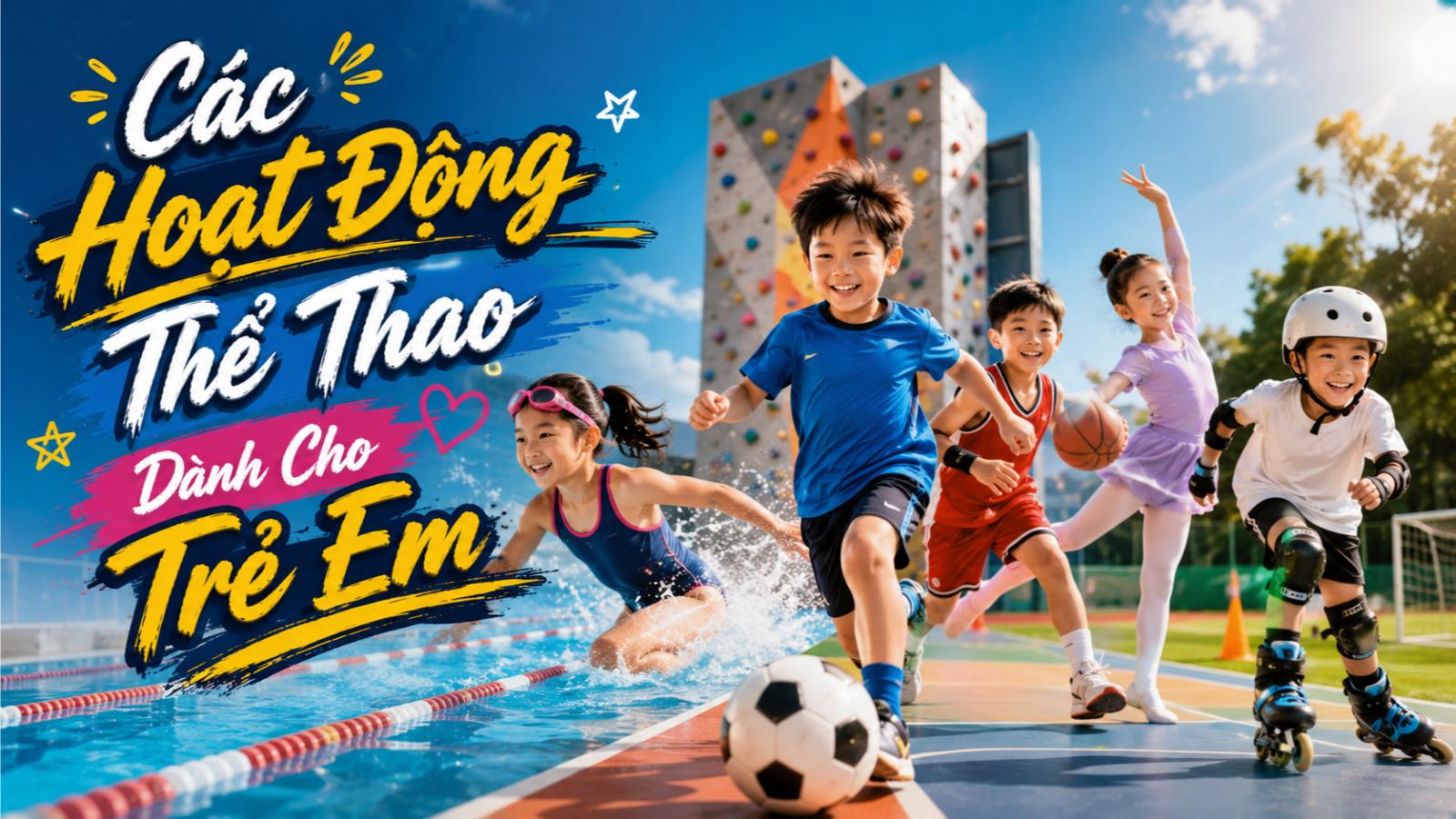 Các hoạt động thể thao dành cho trẻ em