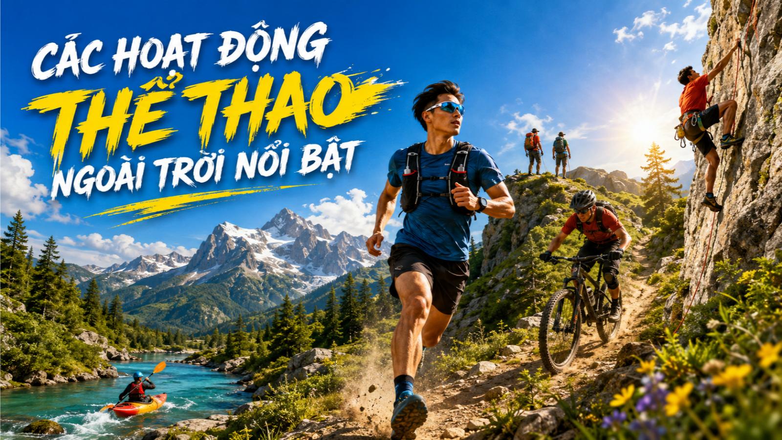Các hoạt động thể thao ngoài trời nổi bật