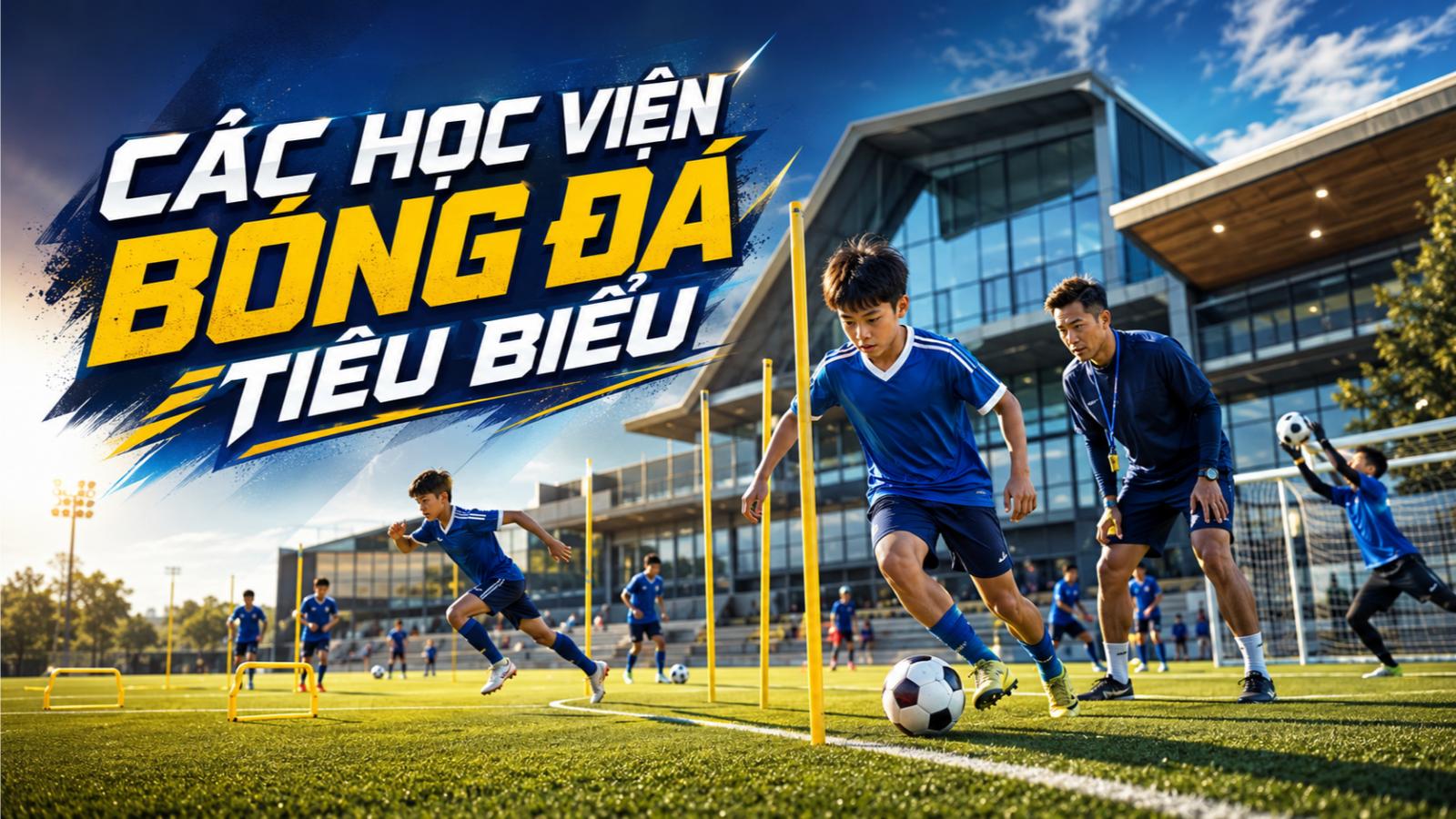 Các học viện bóng đá tiêu biểu