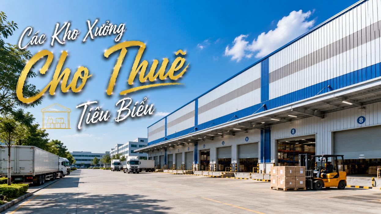 Các kho xưởng cho thuê tiêu biểu