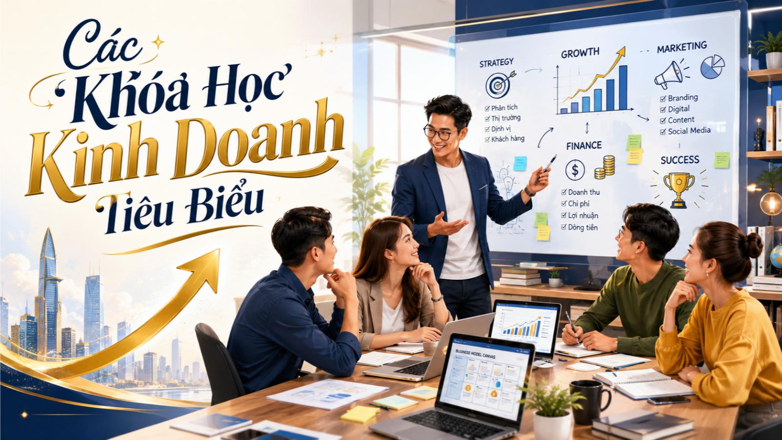Các khóa học kinh doanh tiêu biểu