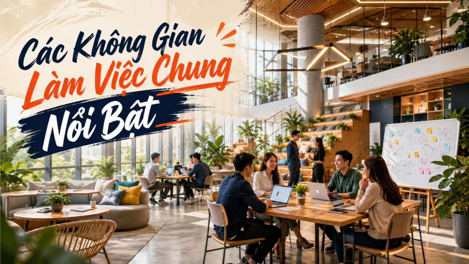 Các không gian làm việc chung nổi bật