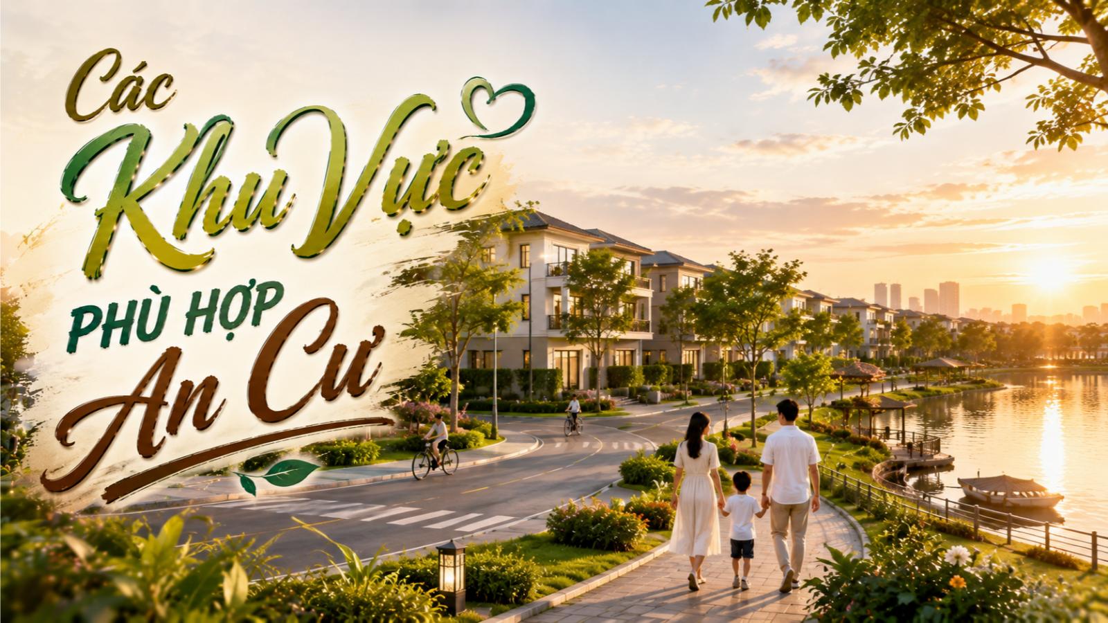 Các khu vực phù hợp an cư