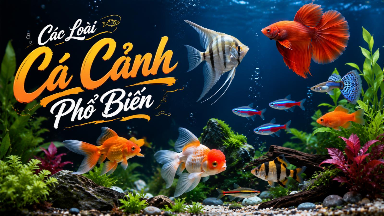 Các loài cá cảnh phổ biến