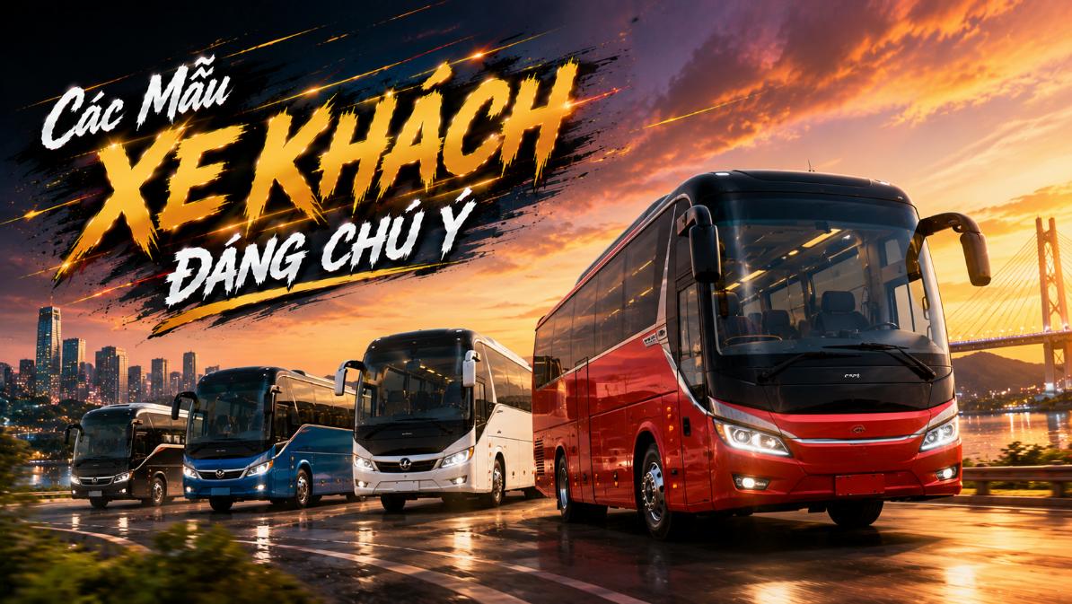 Các mẫu xe khách đáng chú ý