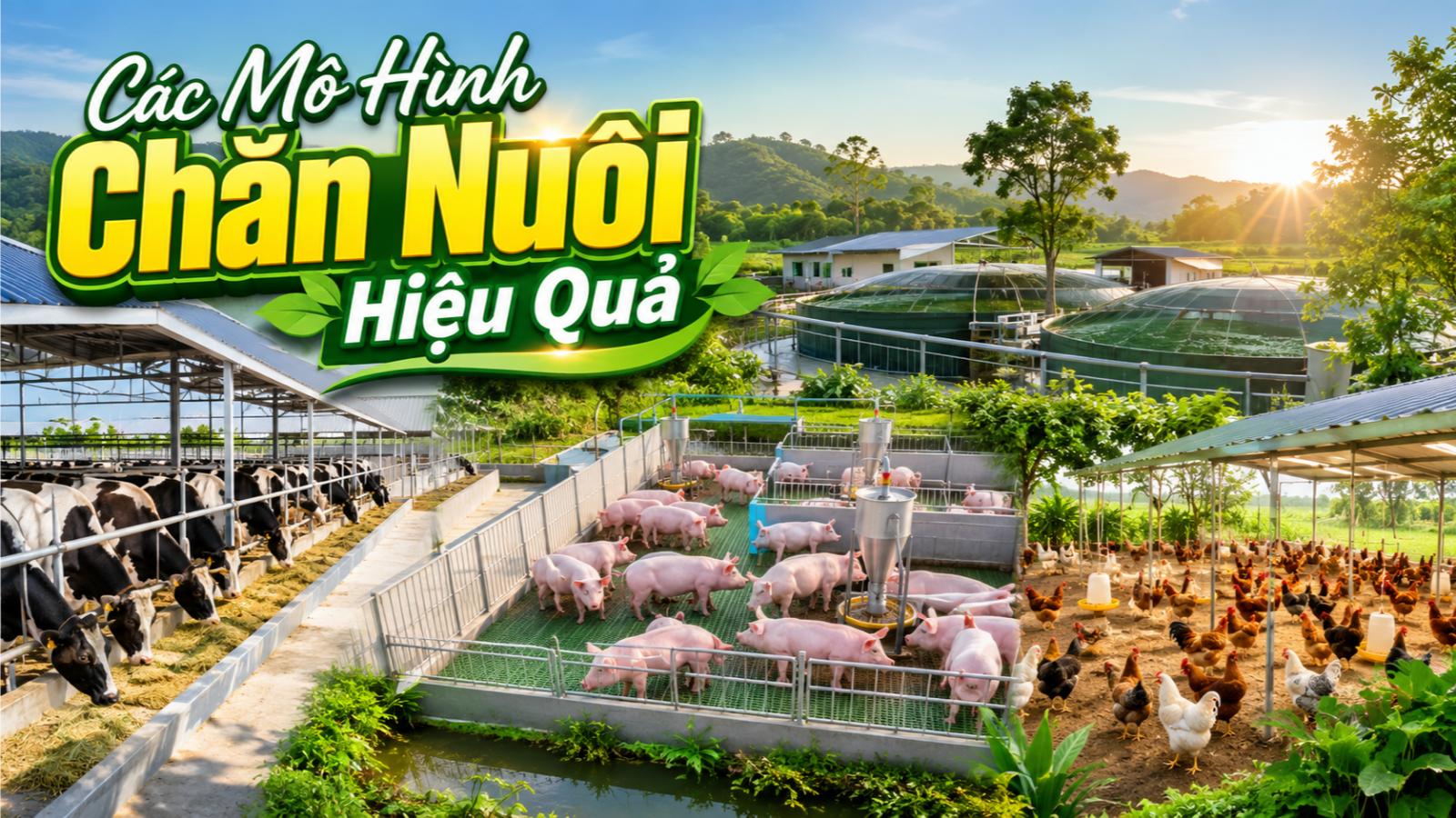 Các mô hình chăn nuôi hiệu quả