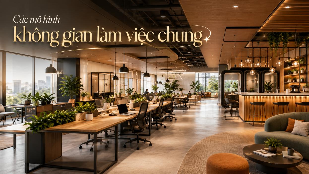 Các mô hình không gian làm việc chung