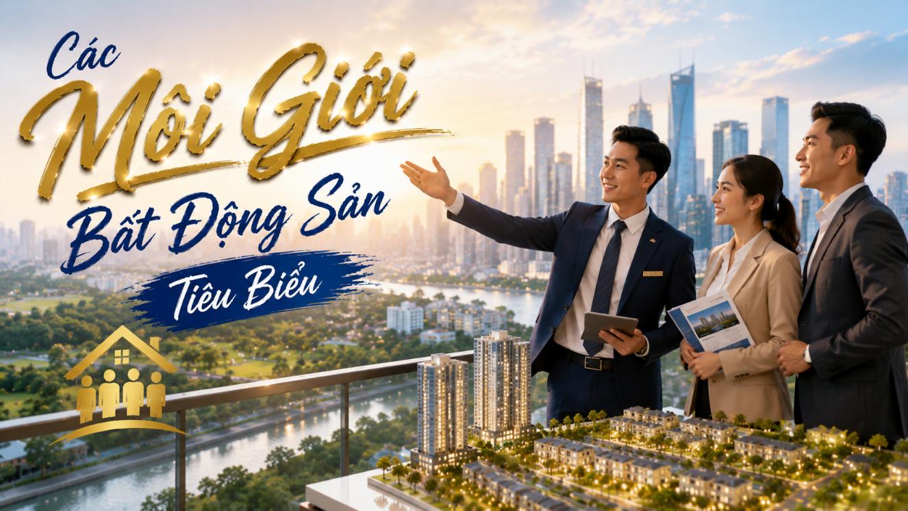 Các môi giới bất động sản tiêu biểu