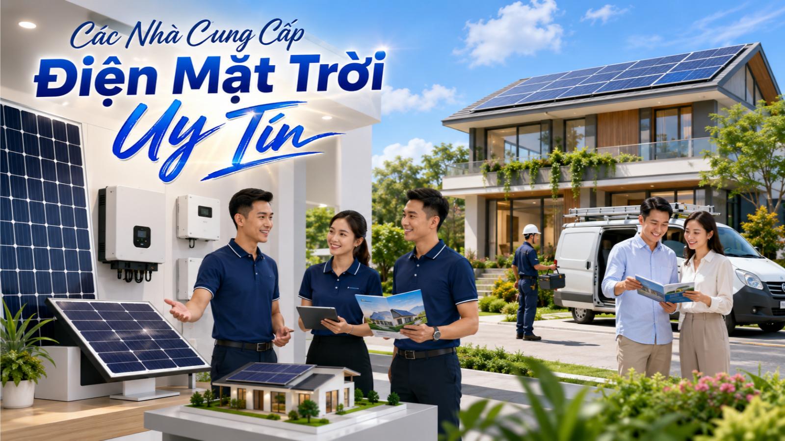 Các nhà cung cấp điện mặt trời uy tín
