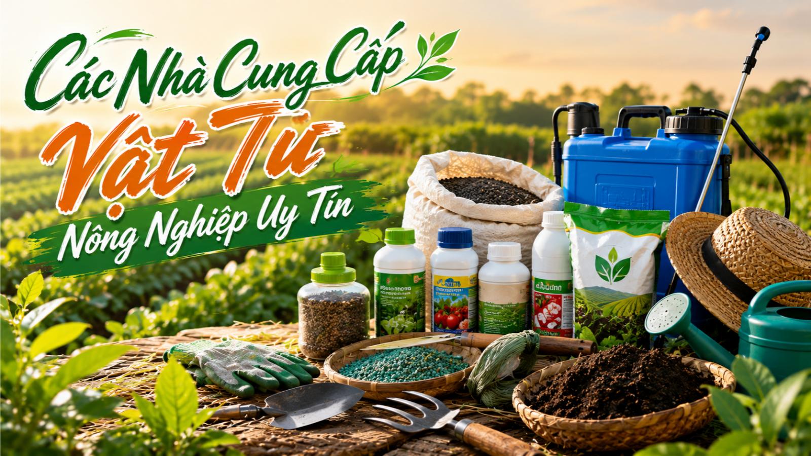Các nhà cung cấp vật tư nông nghiệp uy tín