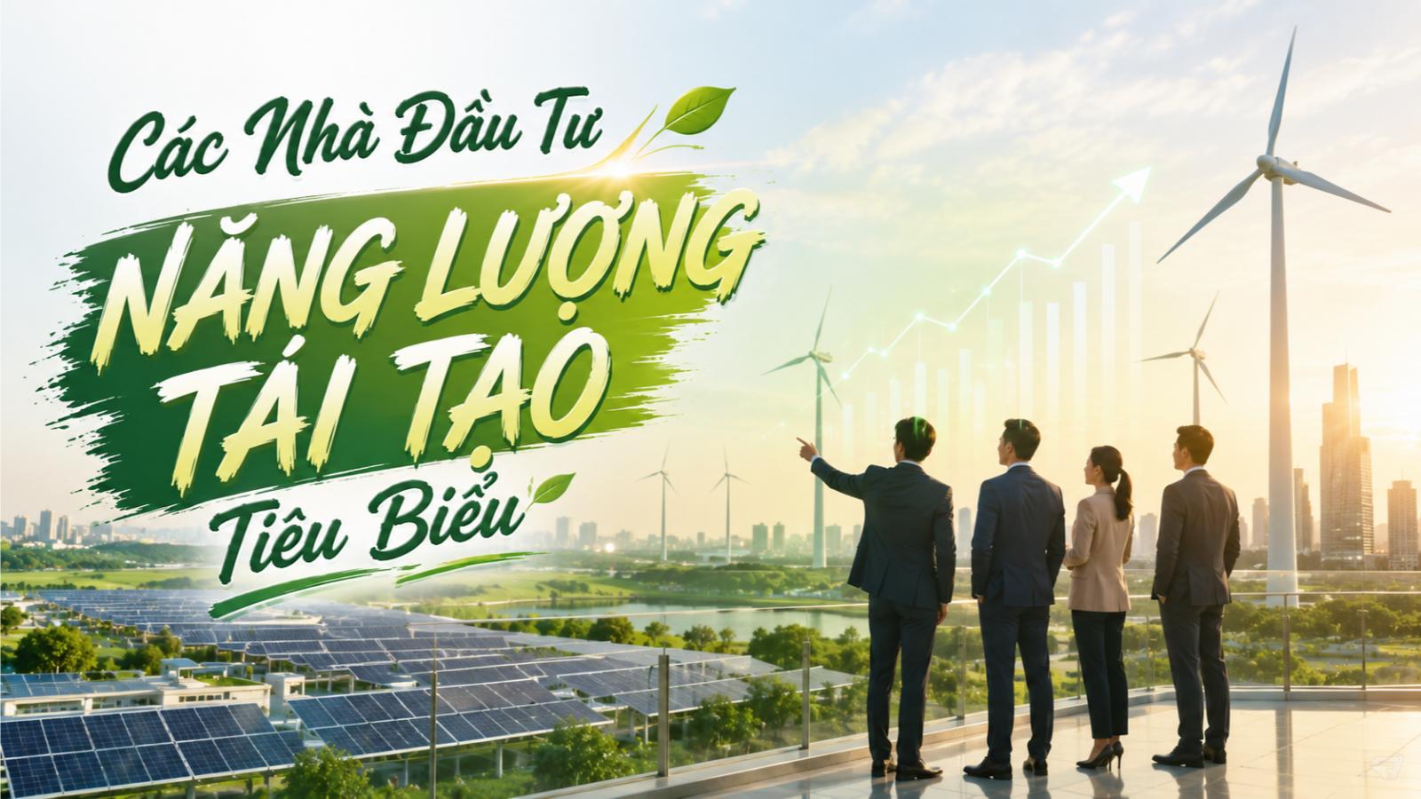 Các nhà đầu tư năng lượng tái tạo tiêu biểu