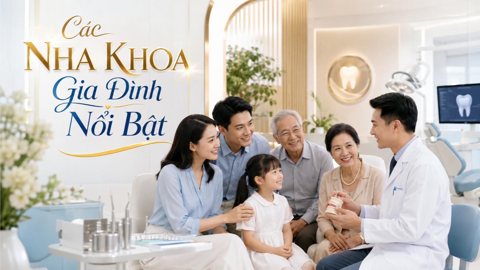 Các nha khoa gia đình nổi bật