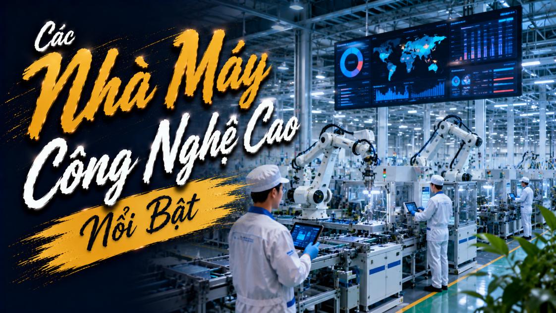 Các nhà máy công nghệ cao nổi bật
