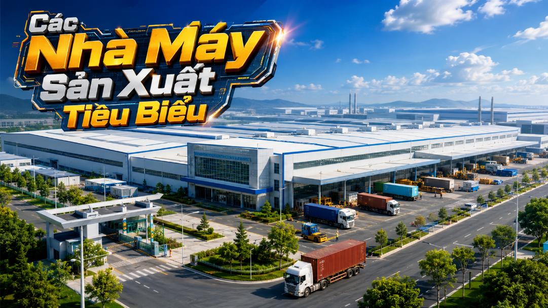 Các nhà máy sản xuất tiêu biểu