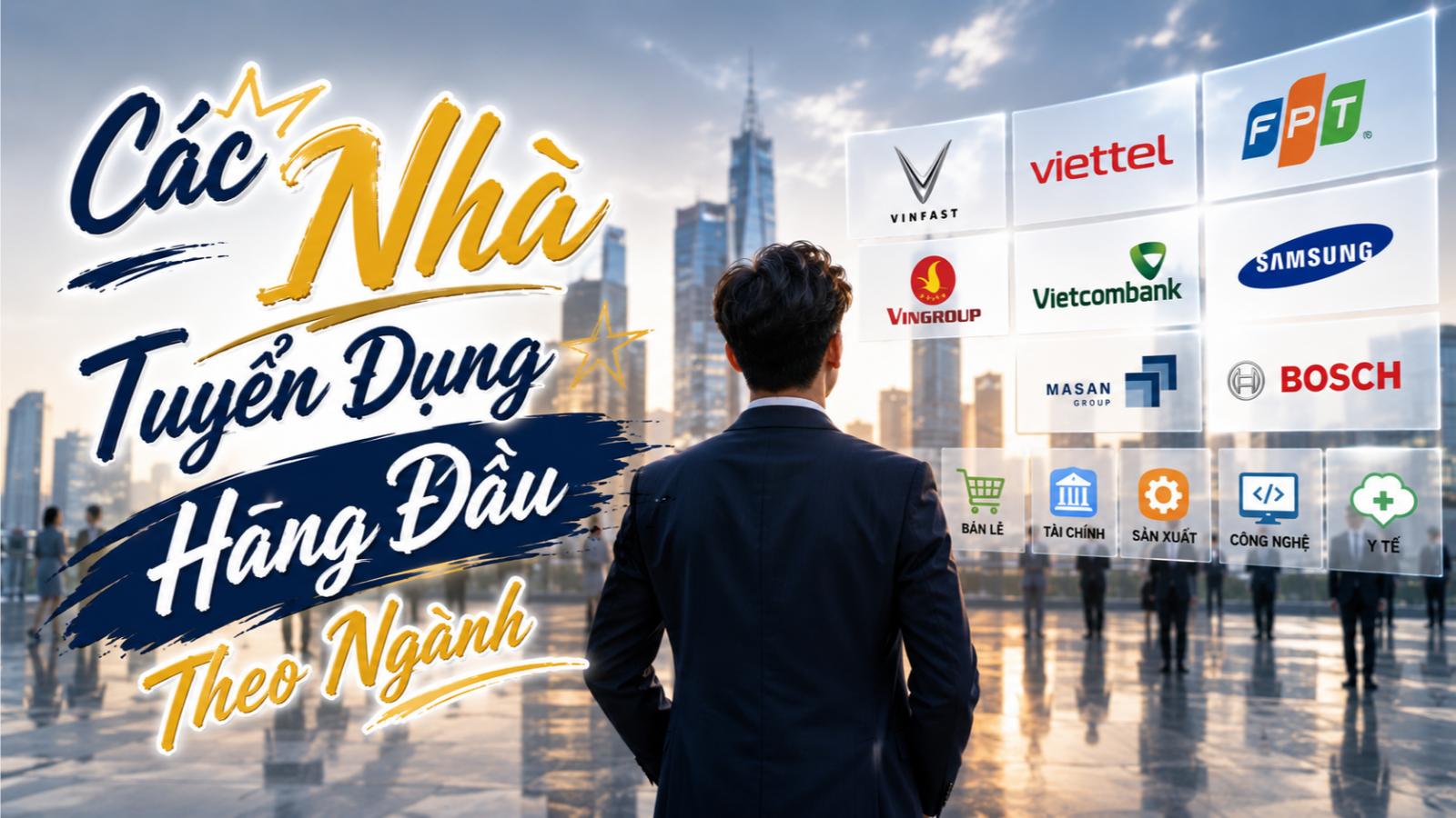 Các nhà tuyển dụng hàng đầu theo ngành