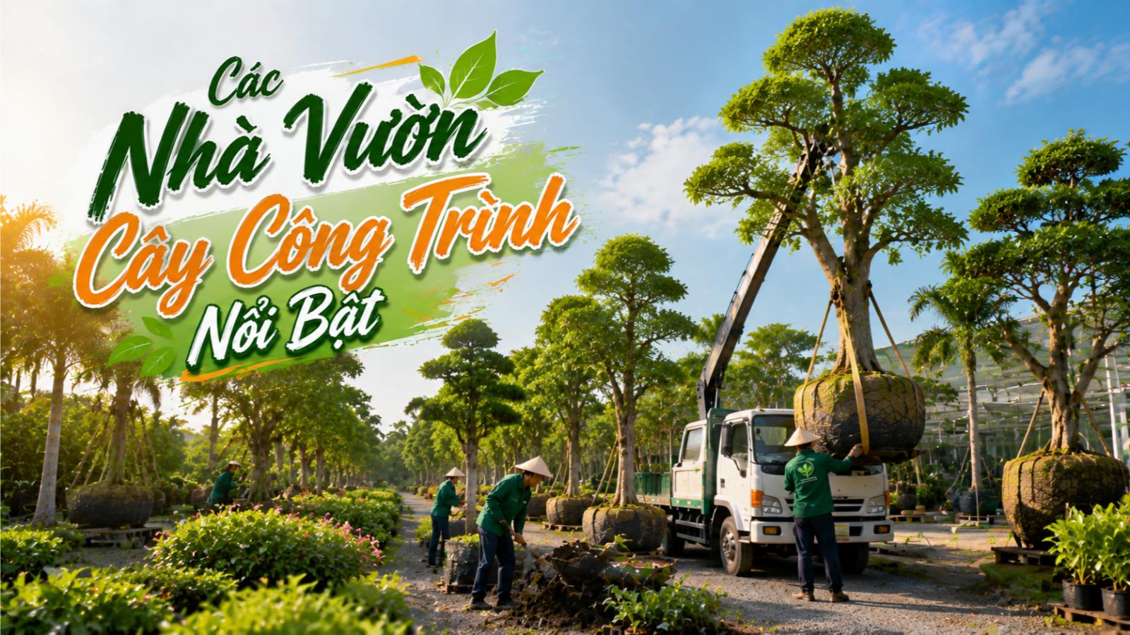 Các nhà vườn cây công trình nổi bật