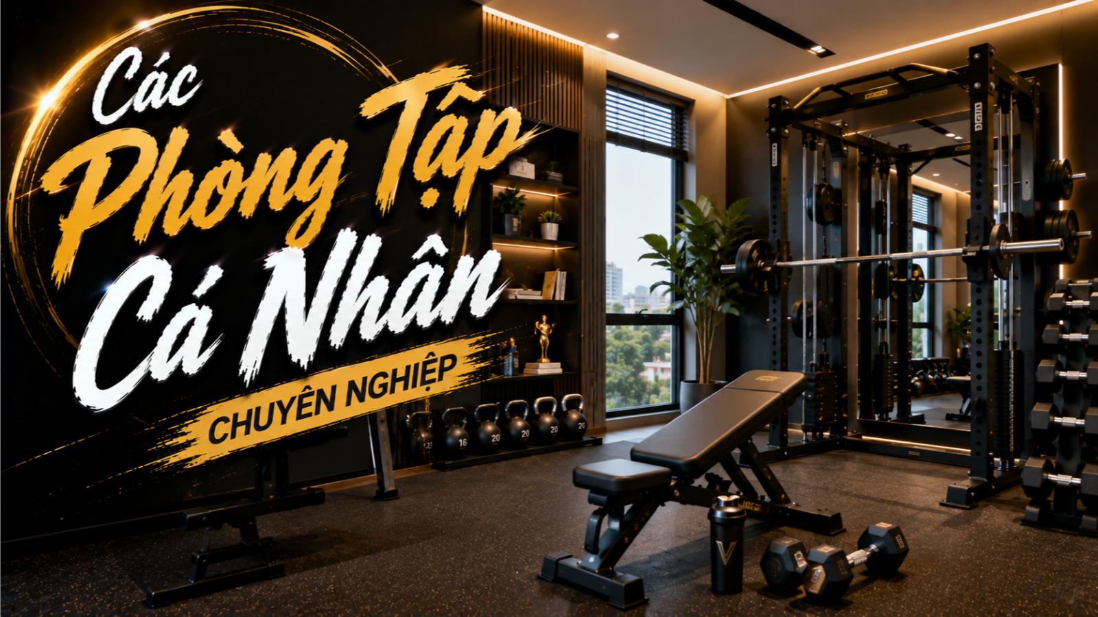 Các phòng tập cá nhân chuyên nghiệp