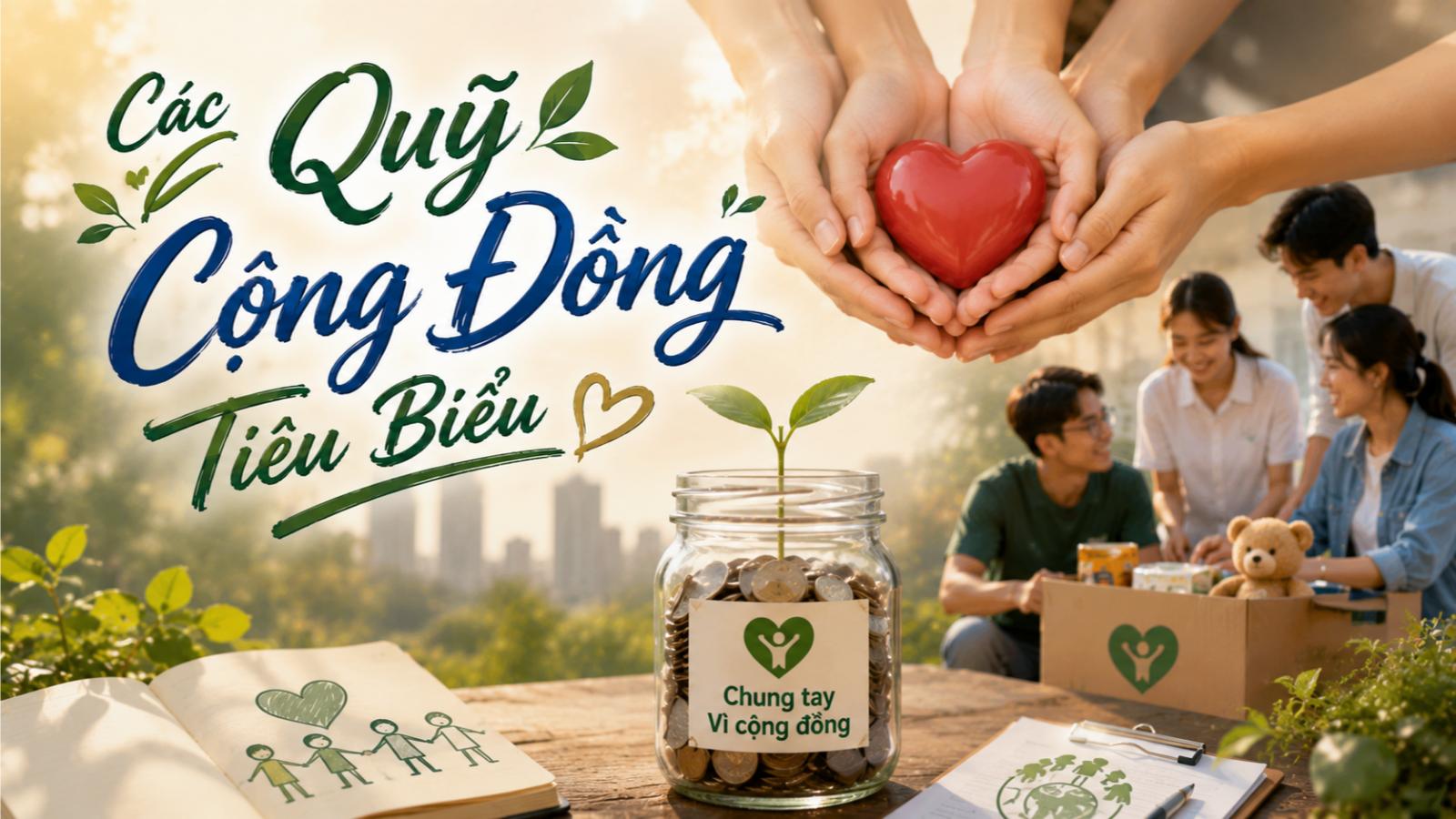 Các quỹ cộng đồng tiêu biểu