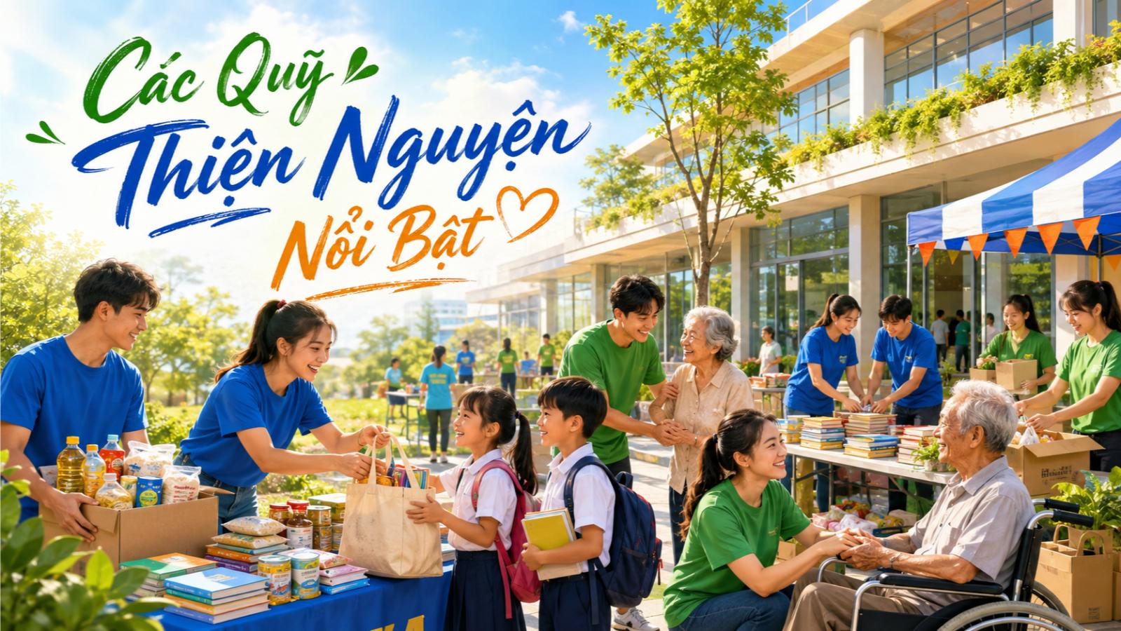 Các quỹ thiện nguyện nổi bật