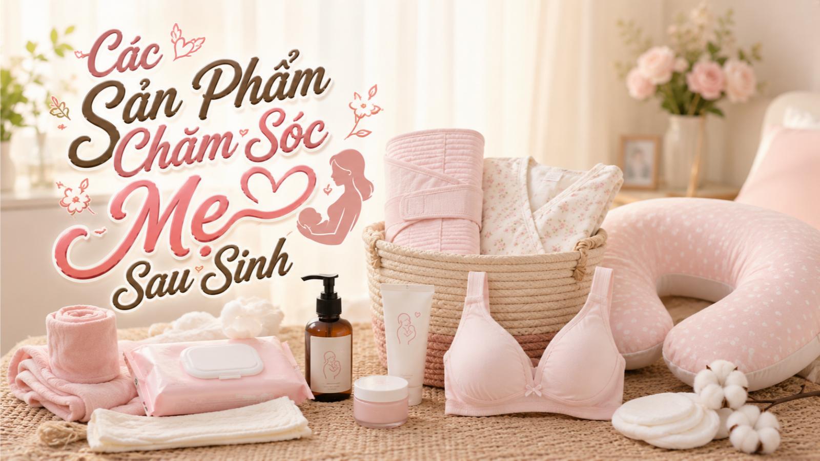 Các sản phẩm chăm sóc mẹ sau sinh