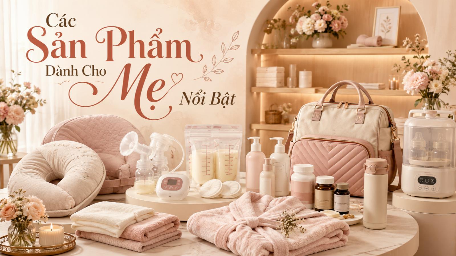 Các sản phẩm dành cho mẹ nổi bật