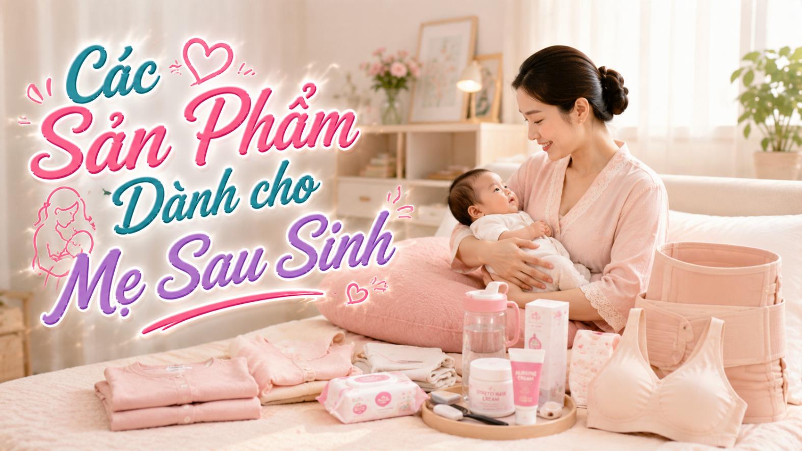 Các sản phẩm dành cho mẹ sau sinh