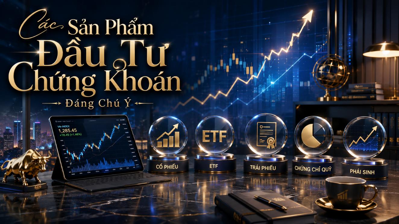 Các sản phẩm đầu tư chứng khoán đáng chú ý