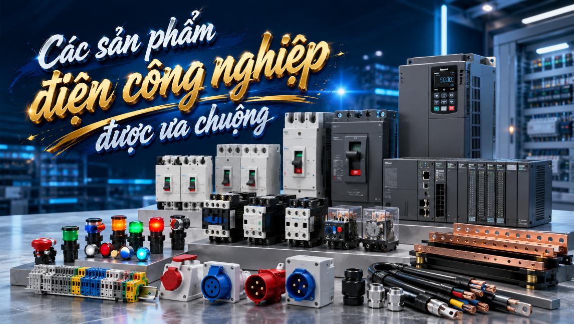 Các sản phẩm điện công nghiệp được ưa chuộng