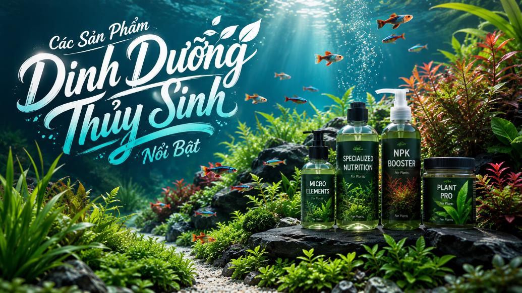 Các sản phẩm dinh dưỡng thủy sinh nổi bật