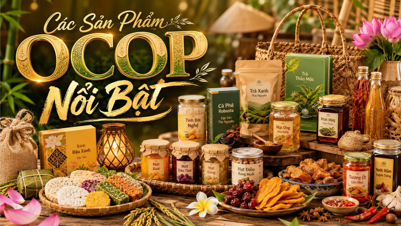 Các sản phẩm OCOP nổi bật